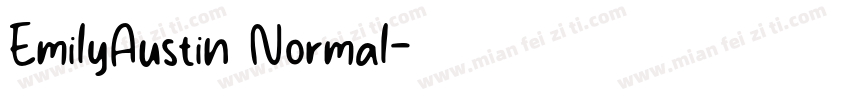 EmilyAustin Normal字体转换